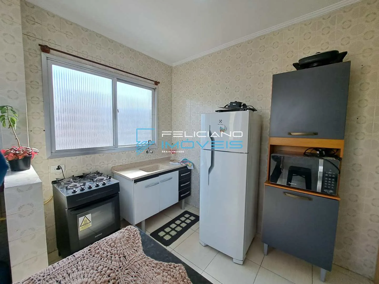 Imagem Kitnet com 1 quarto, Ocian, Praia Grande - R$ 229 mil, Cod: 3867