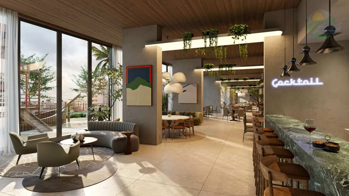 Imagem Apartamento de luxo 03 Suites, 109m2, em Miramar, João Pessoa, Paraíba.