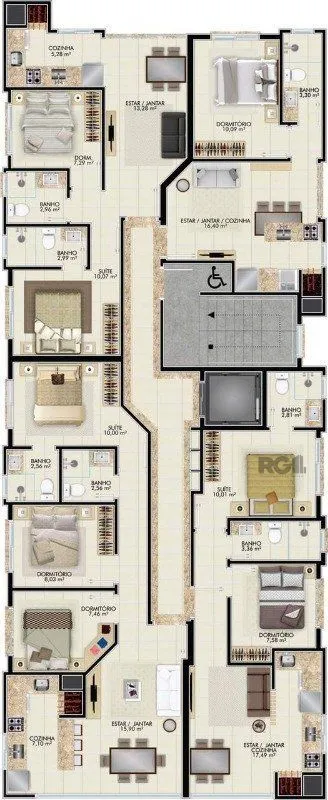 Imagem Apartamento em Centro