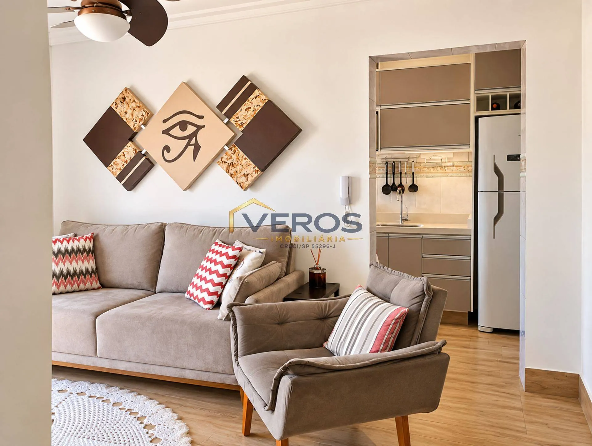 Imagem Apartamento a venda com 02 quartos, sendo 01 suíte na Martim de Sá Caragua