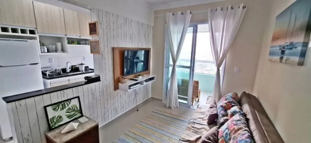 Imagem APARTAMENTO COM 55,00 m² - FLÓRIDA - PRAIA GRANDE SP