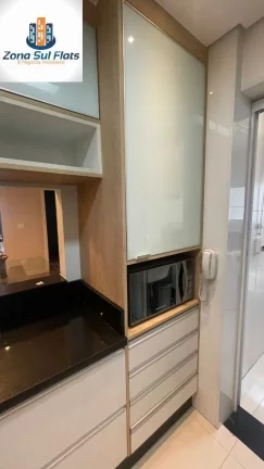 Imagem Apartamento Mobiliado à Venda Na Vila Olímpia Com 2 Dormitórios Sendo 1 Suíte e 1 Vaga