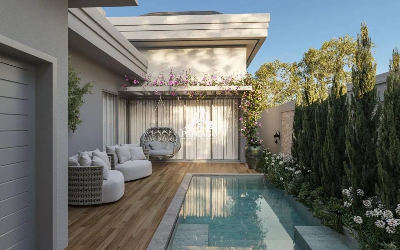 Imagem Casa Térrea Neoclássica 4 Suítes e Energia Solar no Florais da Mata
