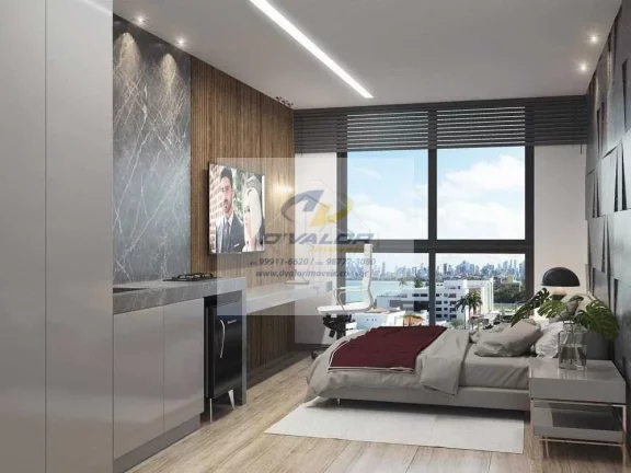 Imagem Vendo Flat com 32,05m², no Jardim Oceania