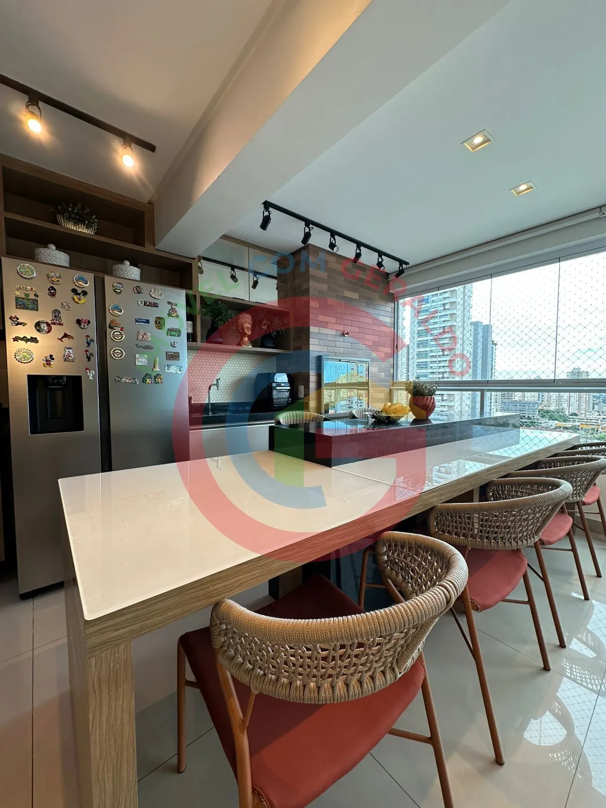 Imagem Apartamento mobiliado, 3 suíte. 3 Vagas INDEPENDENTES.