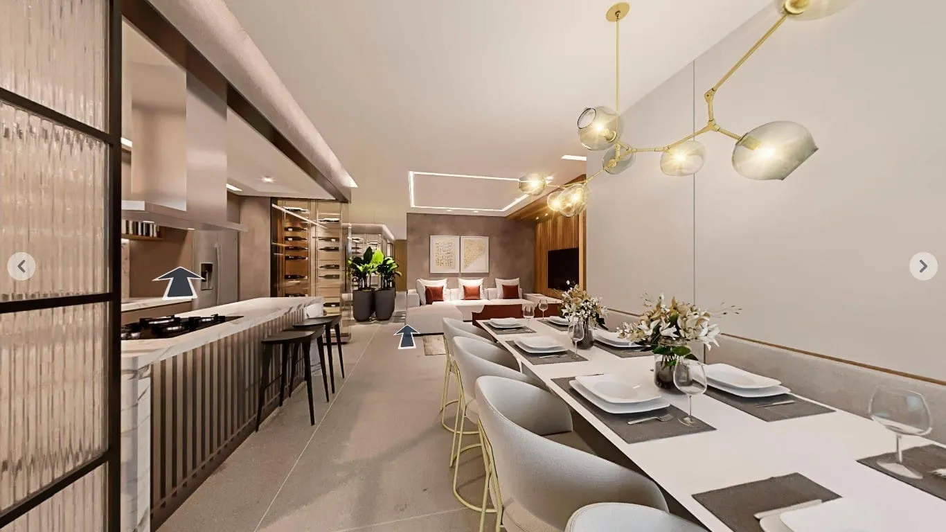 Imagem Apartamento Sofisticado com Vista para a Serra da Mantiqueira - 112m²