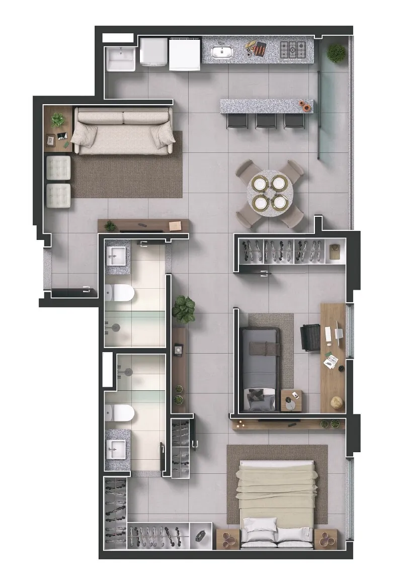 Imagem Apartamento à venda no bairro Setor Bueno - Goiânia/GO