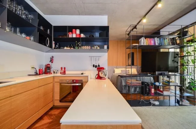 Foto do imóvel Apartamento à Venda Na Vila Mariana Com 1 Dormitório e 1 Vaga - Tipo Studio em Rua Calixto da Mota