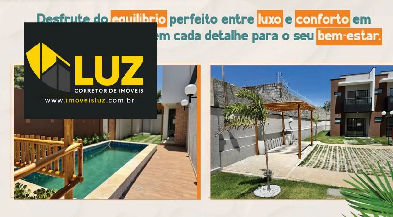 Imagem ICARAÍ VILLAGE SOL - CONDOMÍNIO FECHADO DE CASAS DUPLEX EM CAUCAIA