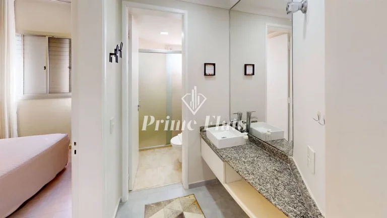 Imagem Flat disponível para locação no Royal Ibirapuera Park, com 42m², 1 dormitório e 1 vaga de garagem
