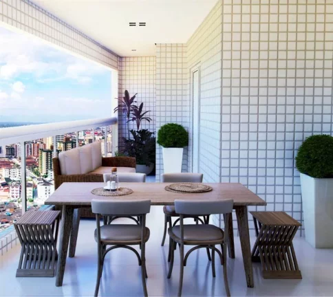 Imagem APARTAMENTO COM 80.37 m² - AVIACAO - PRAIA GRANDE SP