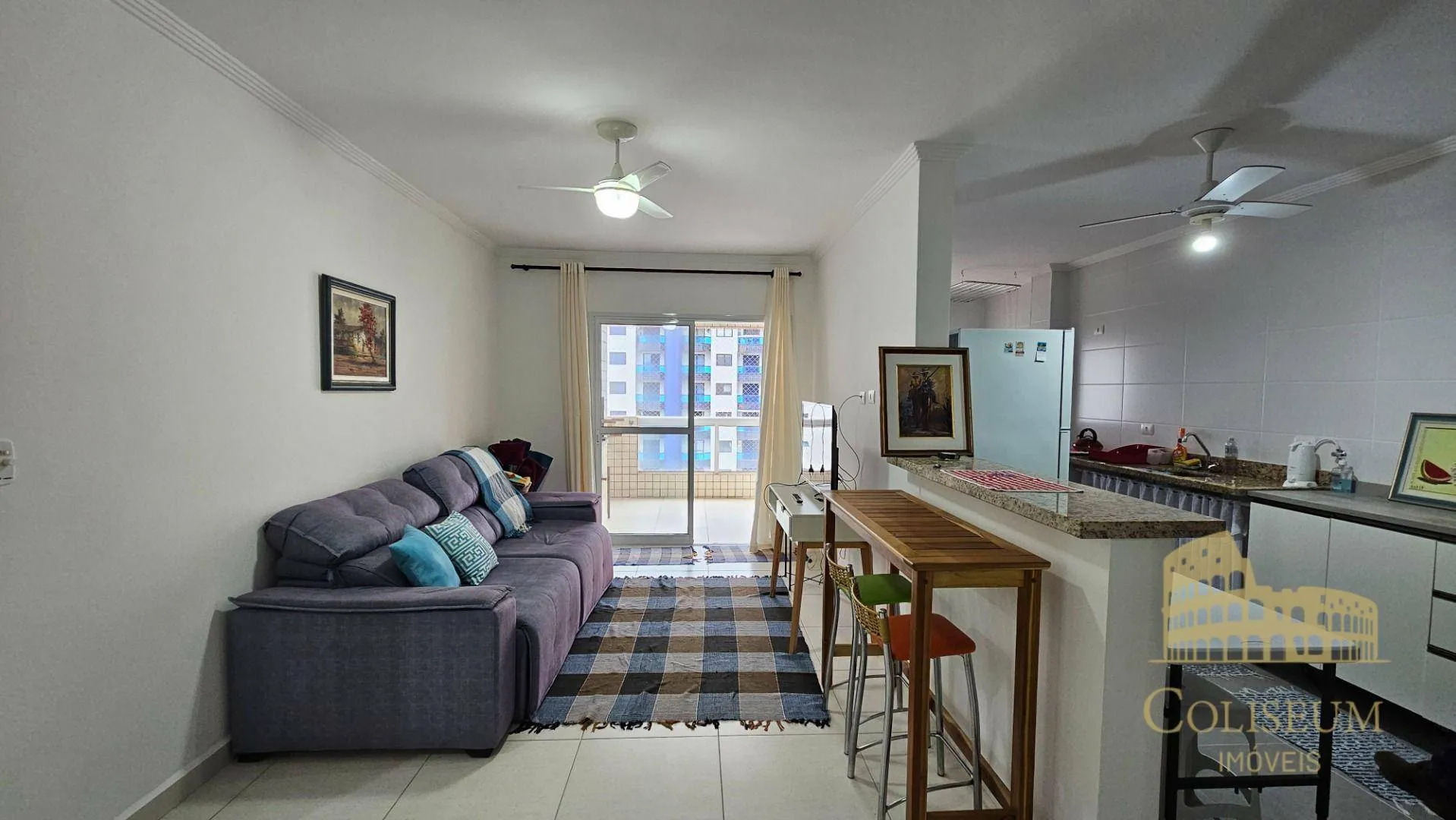 Foto do imóvel Apartamento com 3 dormitórios à venda, 122 m² por R$ 890.000,00 - Vila Guilhermina - Praia Grande/SP