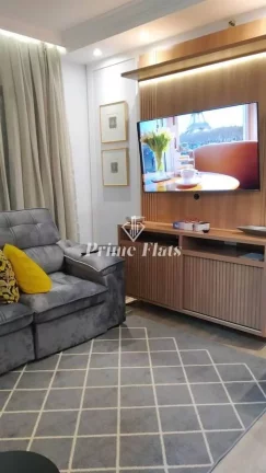 Imagem Flat disponível para venda no Hotel The Universe Paulista by Intercity na Bela Vista, com 30m², 1 dormitório e 1 vaga