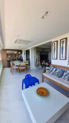 Imagem Apartamento decorado vista mar com duas suíte varanda gourmet a venda em Pituaçu.