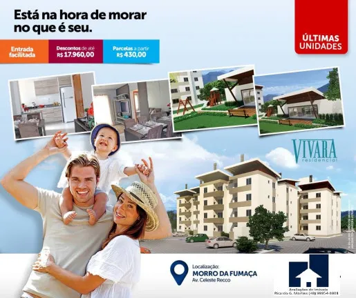 Imagem Apartamento com 2 Quartos à Venda, 48 m² em Centro - Morro da Fumaça