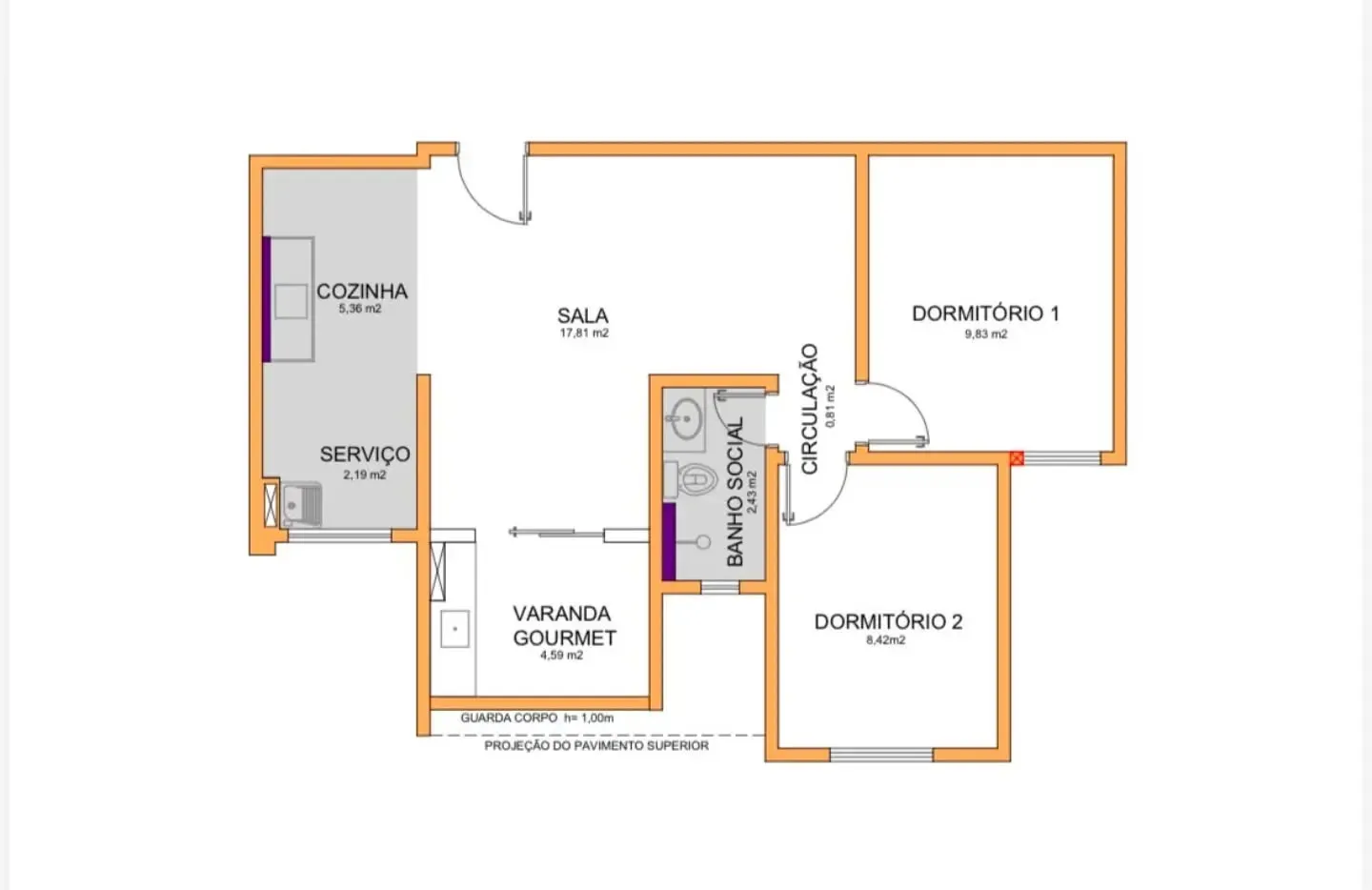 Imagem Apartamento 2/4 No Flora Park Aroeira
