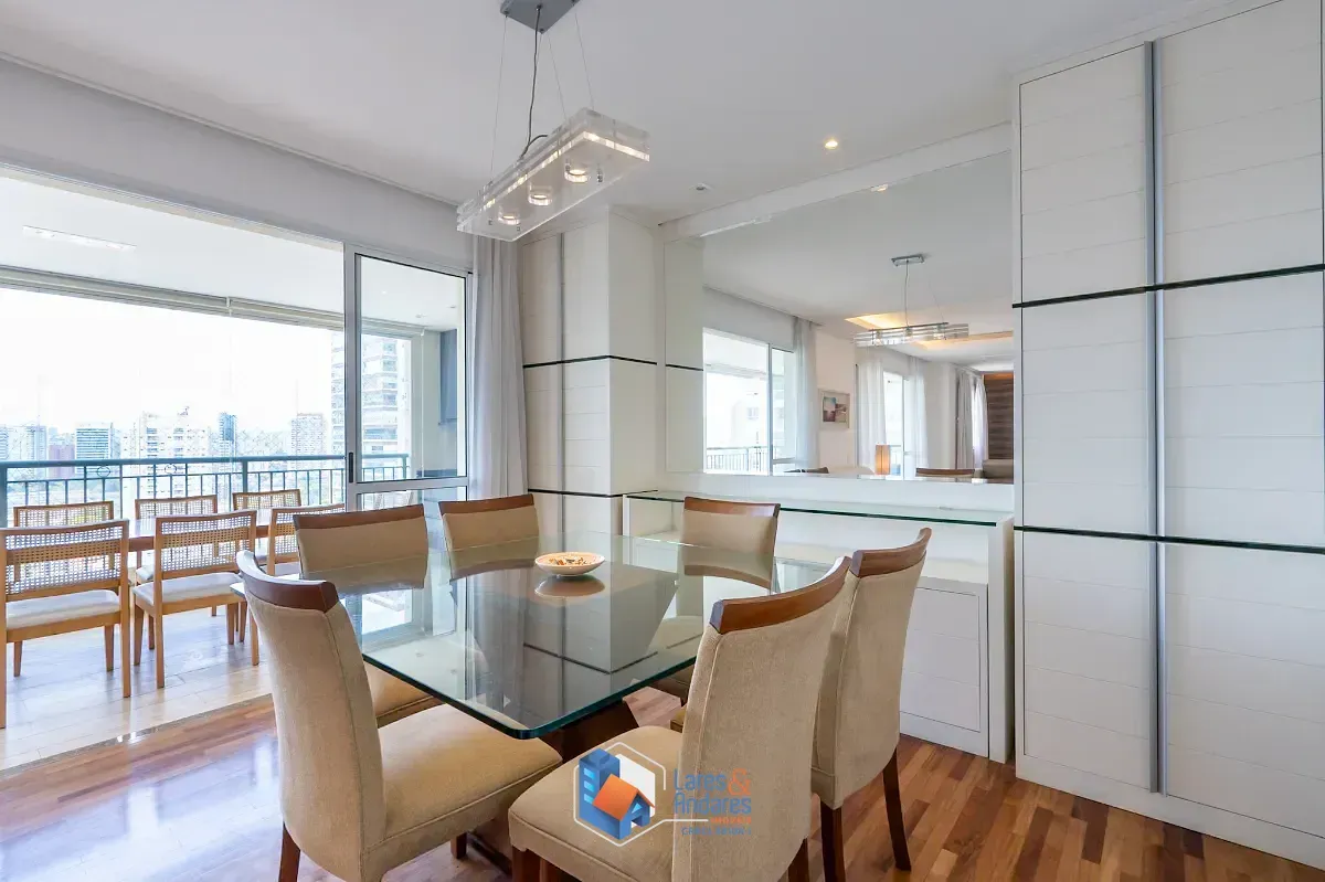Imagem Apartamento para venda em Brooklin com 3 quartos, sendo 3 suítes, 168m²