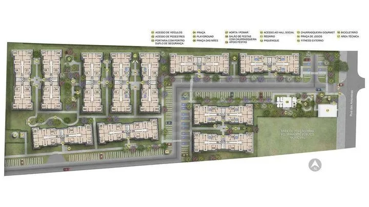 Imagem Apartamento com 2 Quartos à Venda, 40 m² em Cosmos - Rio De Janeiro