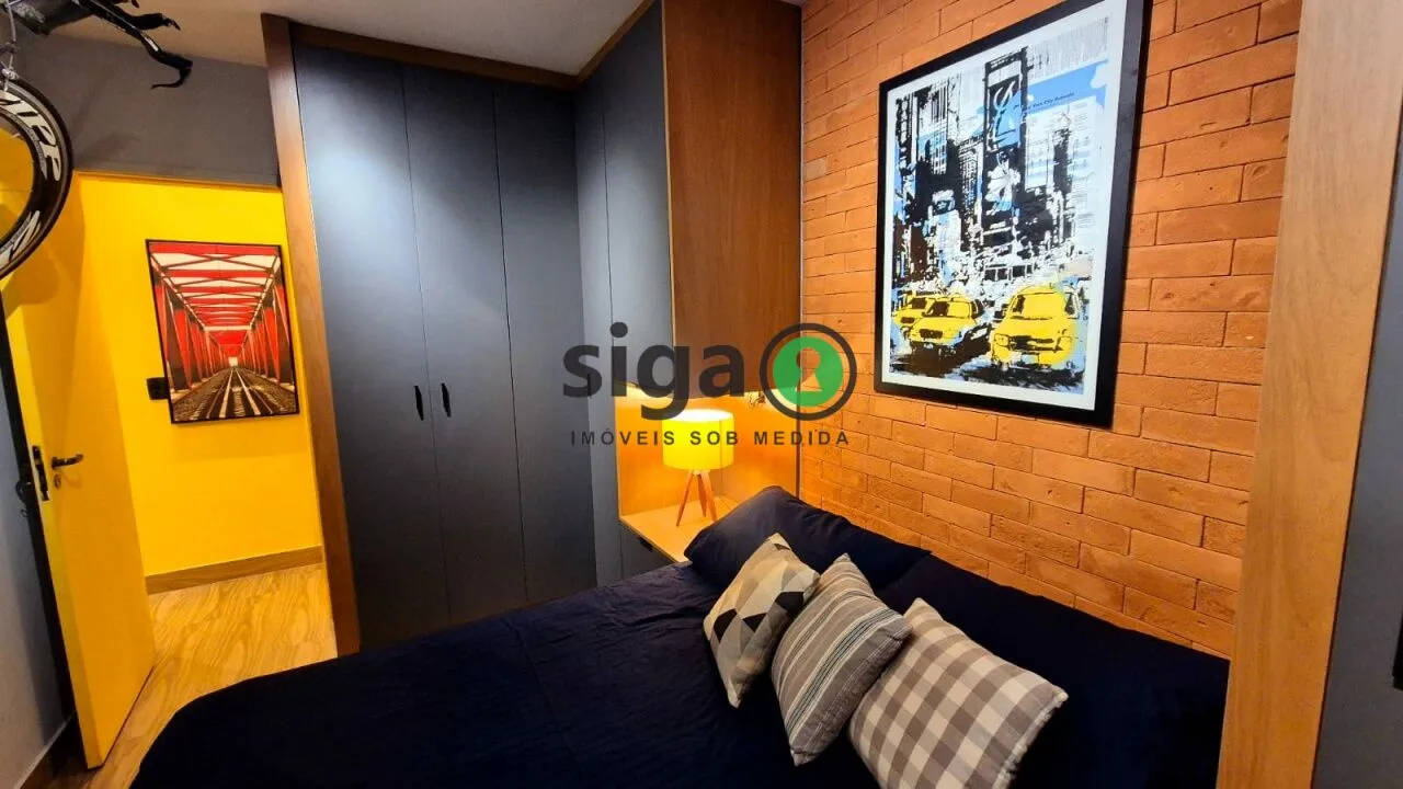 Imagem APARTAMENTO STUDIO MOBILIADO E DECORADO PARA VENDA NA RUA TUIM MOEMA PASSAROS