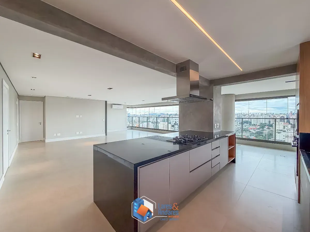 Imagem Apartamento para venda em Brooklin com 4 quartos, sendo 2 suítes, 190m²