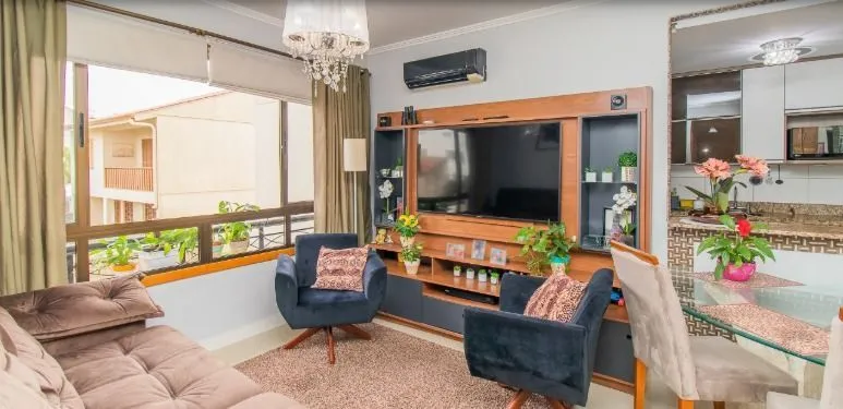 Imagem Excelente apartamento de 2 Dormitórios com 2 vagas a 50mts do Bourbon Country