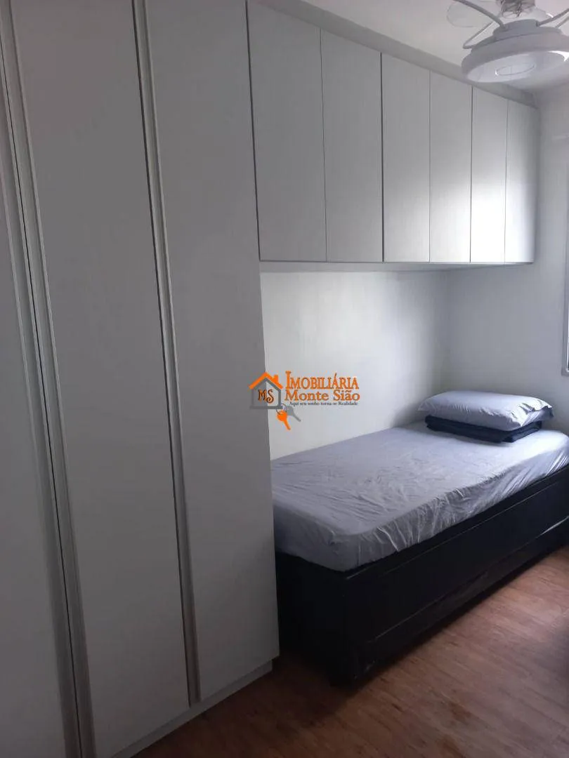 Imagem Apartamento com 3 dormitórios à venda, 56 m² por R$ 319.000,00 - Jardim São Domingos - Guarulhos/SP
