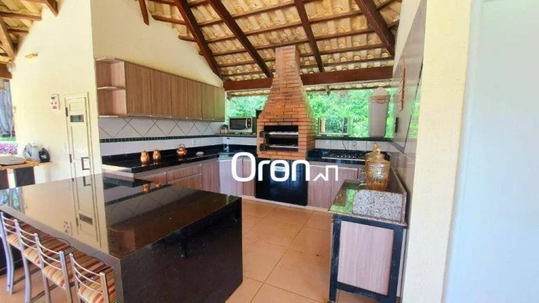 Imagem Sobrado mobiliado com 4 dormitórios à venda, 500 m² por R$ 4.200.000 - Residencial Aldeia do Vale - Goiânia/GO