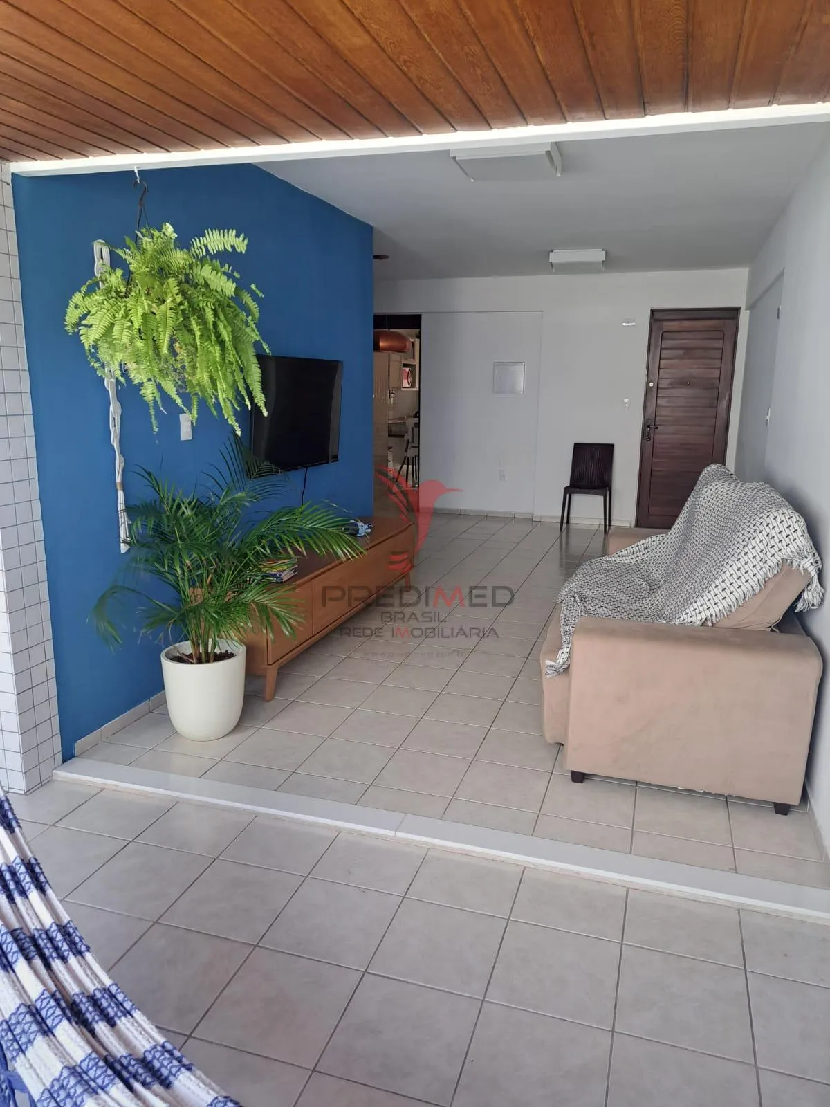 Imagem Apartamento espaçoso, vista mar, com 128 mts2. Tambaú . 2 Vagas de Garagem. Nascente Sul