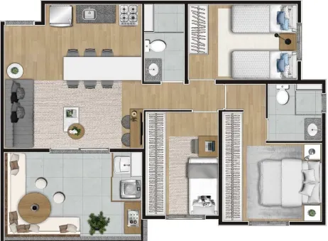 Imagem Constantino Campo Belo - Residencial - Constantino Campo Belo - Residencial
