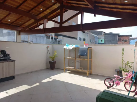 Imagem Cobertura com 3 dormitórios à venda, 114 m² por R$ 480.000,00 - Vila Bela Vista - Santo André/SP