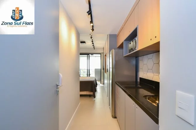 Imagem Apartamento Mobiliado à Venda Em Moema Com 1 Suíte e Varanda - Studio