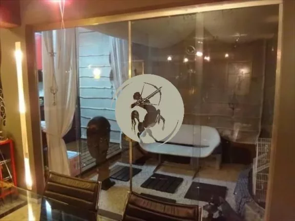 Imagem APARTAMENTO COM VISÃO LATERAL PARA O MAR, MODERNIZADO, COM CONCEITO DE AMBIENTES INTEGRADOS. SALA D...