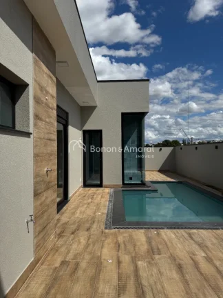Imagem Casa térrea nova à venda com 3 quartos sendo 3 suítes, todas com armários planejados, ar condici...