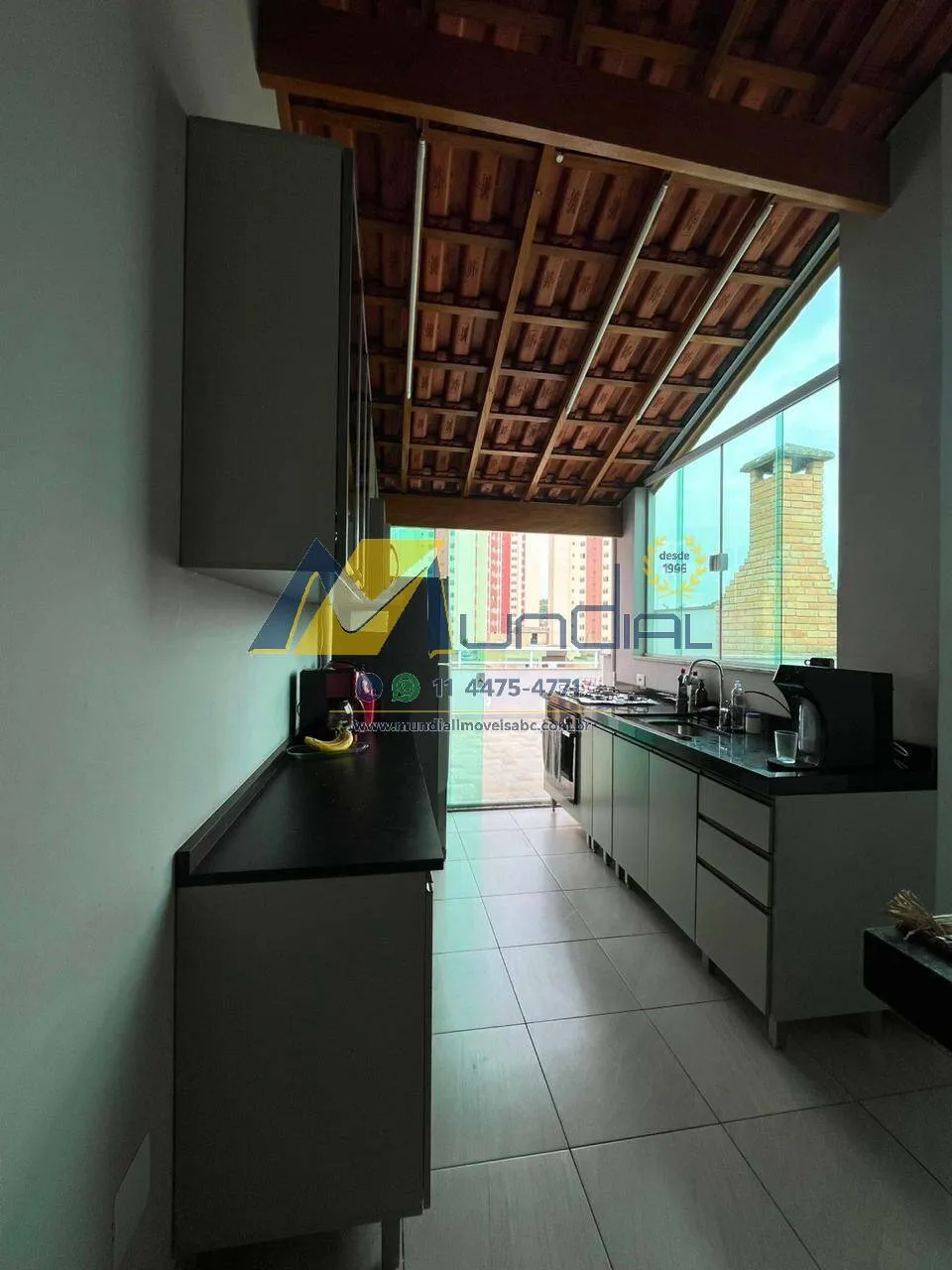 Imagem Cobertura Mobiliada para Locação com 91 m² e Área Gourmet em Santo André