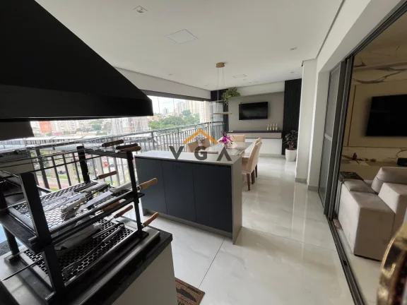 Imagem Apartamento para Venda em São Paulo, Vila Independência, 3 dormitórios, 3 suítes, 4 banheiros, 2 vagas