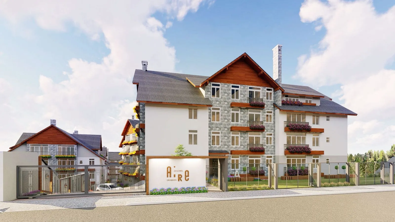 Imagem Apartamento à venda em Gramado, Centro, com 2 quartos, 65.03m2