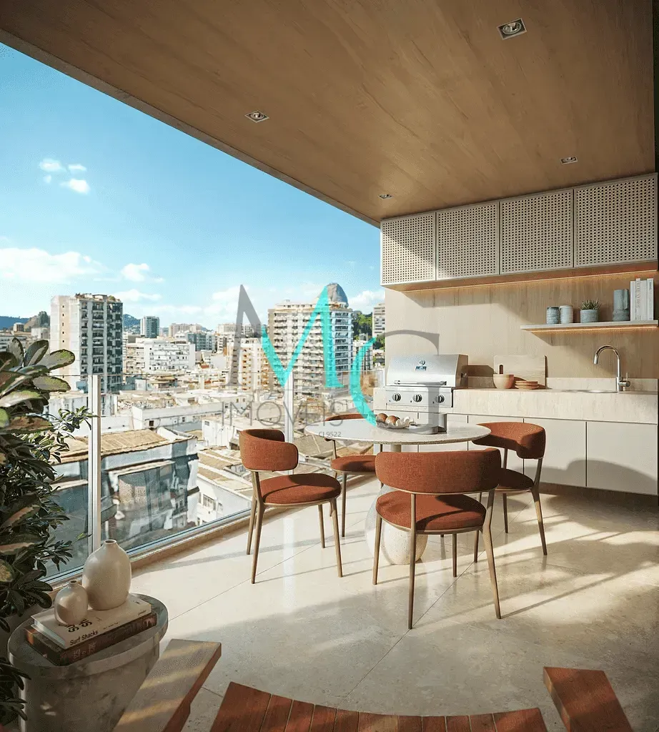 Imagem Apartamento à venda 1 Quarto 44.75M² Laranjeiras Rio de Janeiro - RJ | Céu Laranjeiras