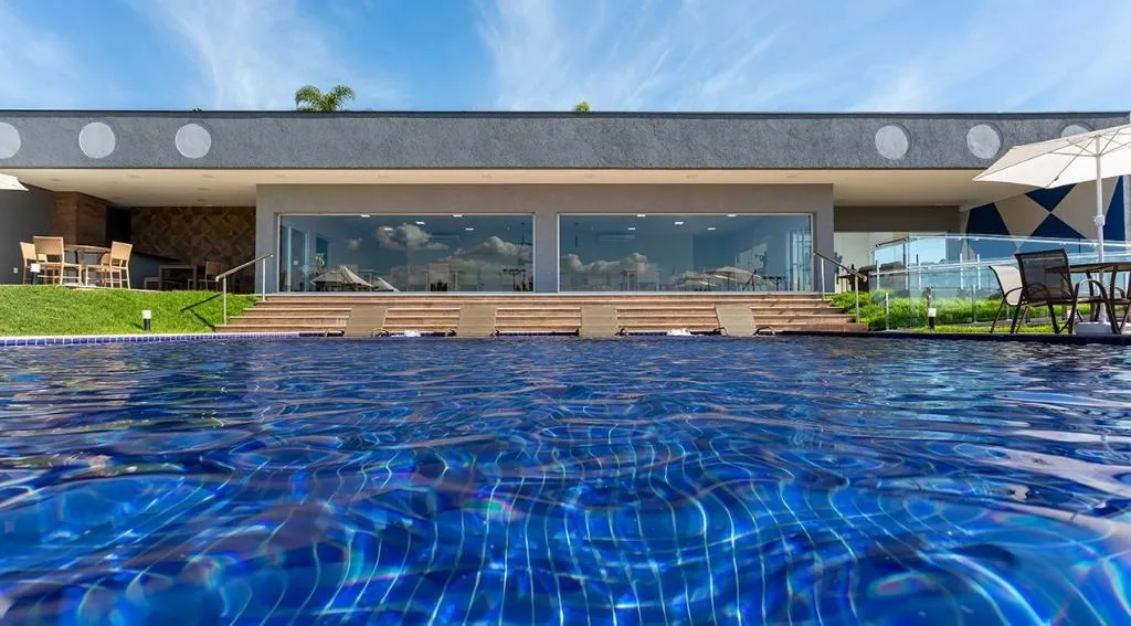 Imagem Terreno com projeto Arquitetonico com 1059 m² e Vista 360º no Ponto Mais Alto do Condomínio Le Portier Nautic Residence - Represa Itupararanga