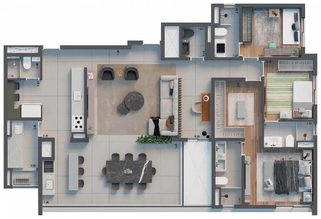 Imagem Apartamento em Vila Clementino São Paulo SP, apartamento 3 quartos Vila Clementino Zona Sul, apartamento 3 dormitórios com suíte, apartment in Braz