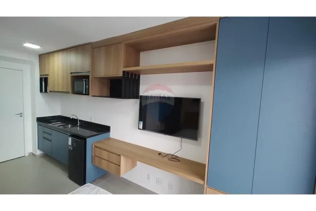 Imagem Apartamento studio mobiliado 27m² sem vaga primeira locação na Bela Vista