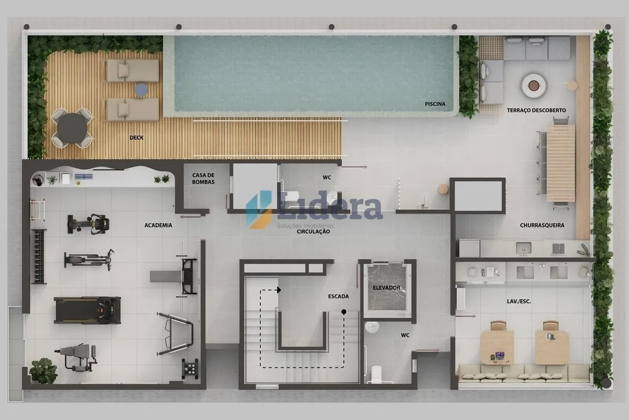 Imagem Apto - 2 Quartos - 1 Suíte - 57,19 m² - Intermares, Cabedelo/PB