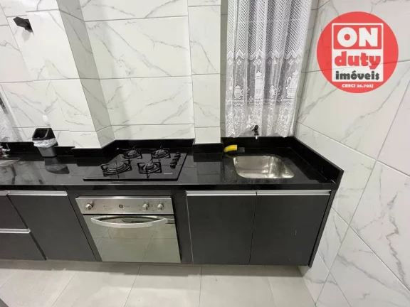 Imagem Apartamento com 2 qaurtos à venda, 60 m² por R$ 299.000 - Centro - São Vicente/SP