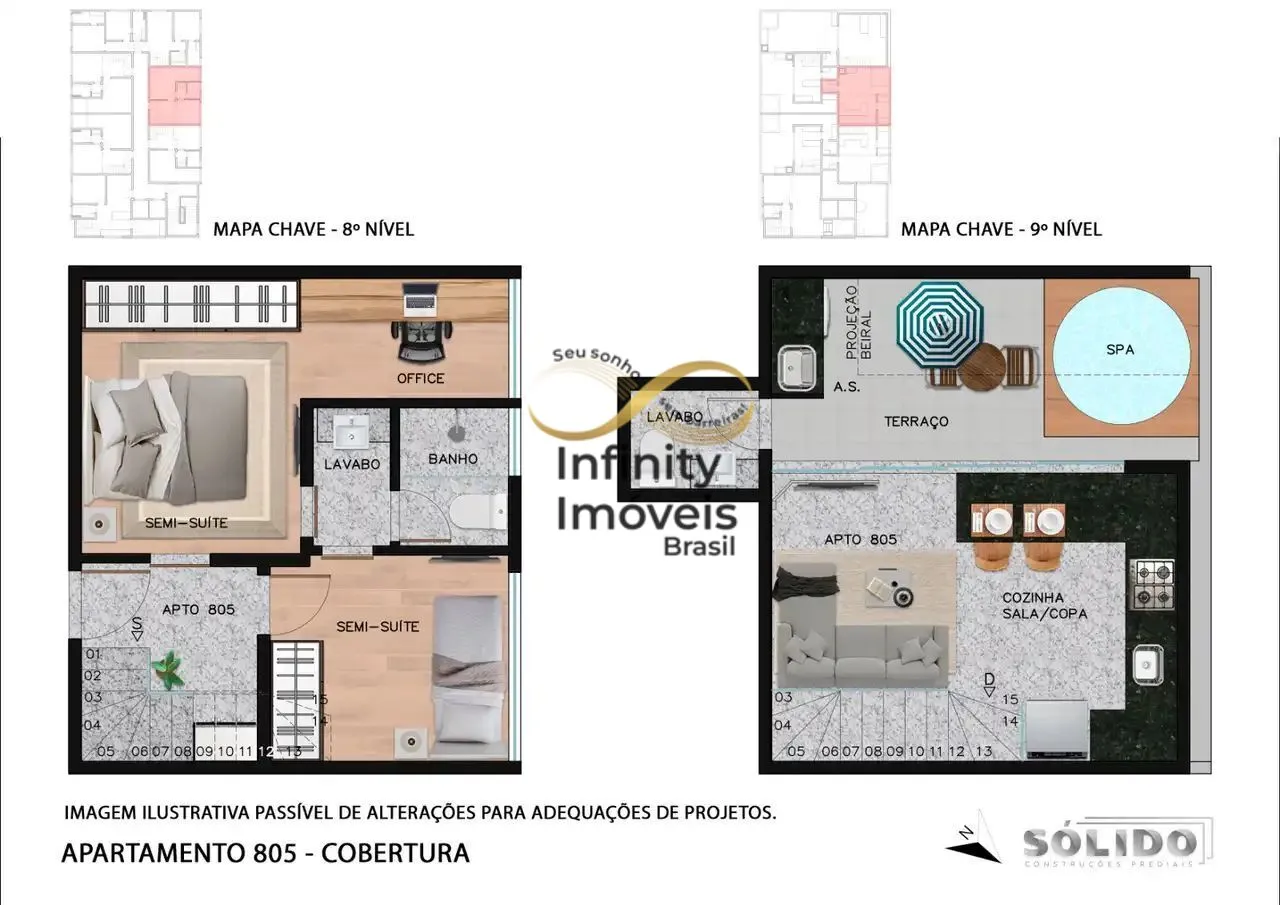 Imagem CEd. Concept One - Apartamento à venda no bairro Lourdes - Belo Horizonte/MG