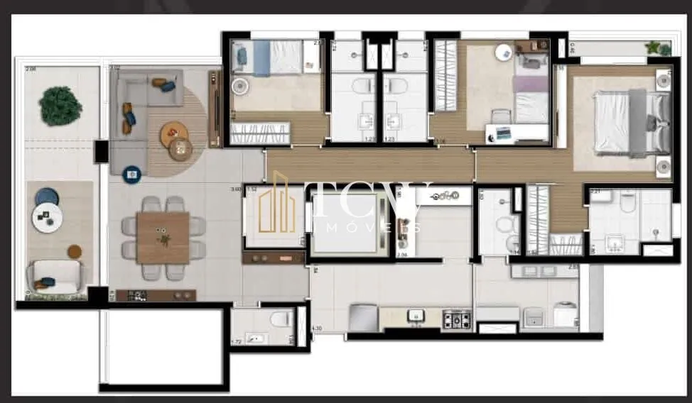 Imagem Apartamento à venda no bairro Jardins - São Paulo/SP, Zona Sul