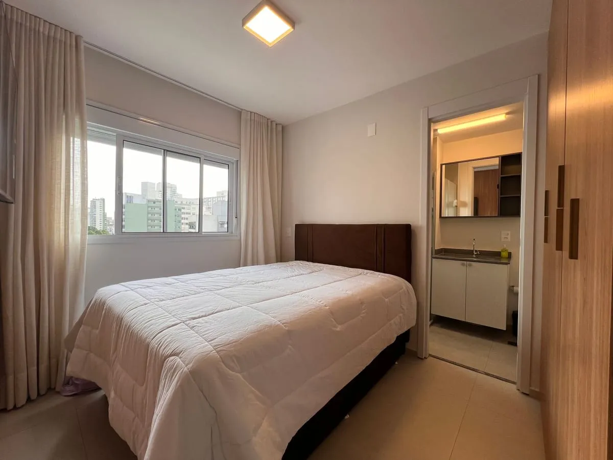 Imagem Apartamento com 1 Quarto para alugar, 30m² - Santa Cecília