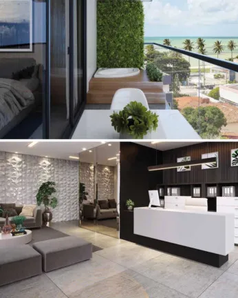 Flat à Venda, 24 m² em Jardim Oceania - João Pessoa