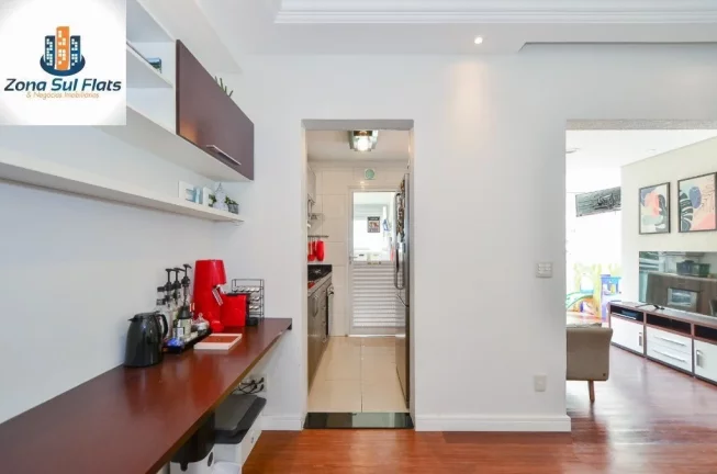 Imagem Apartamento à Venda Em Santo Amaro Com 2 Dormitórios Sendo 1 Suíte e 2 Vagas