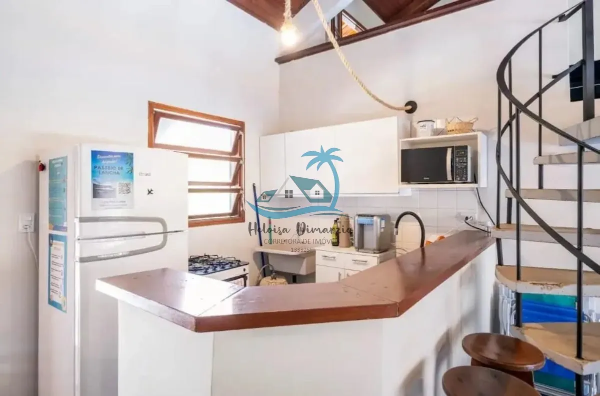 Imagem Belíssimo apartamento em condomínio fechado em Saco da Ribeira - Ubatuba.