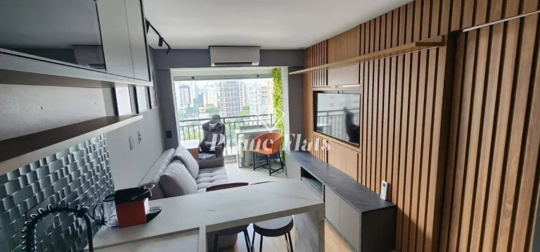 Imagem Flat disponível para venda no Nex One Ibirapuera, com 31m² e 1 dormitório
