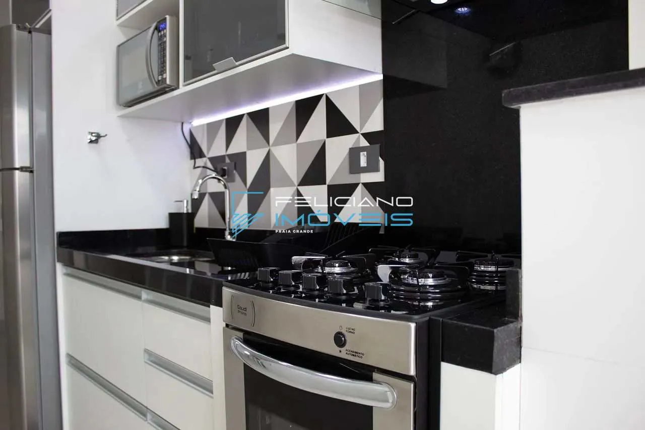 Imagem Apartamento com 1 quarto, Boqueirão, Praia Grande - R$ 550 mil, Cod: 7451